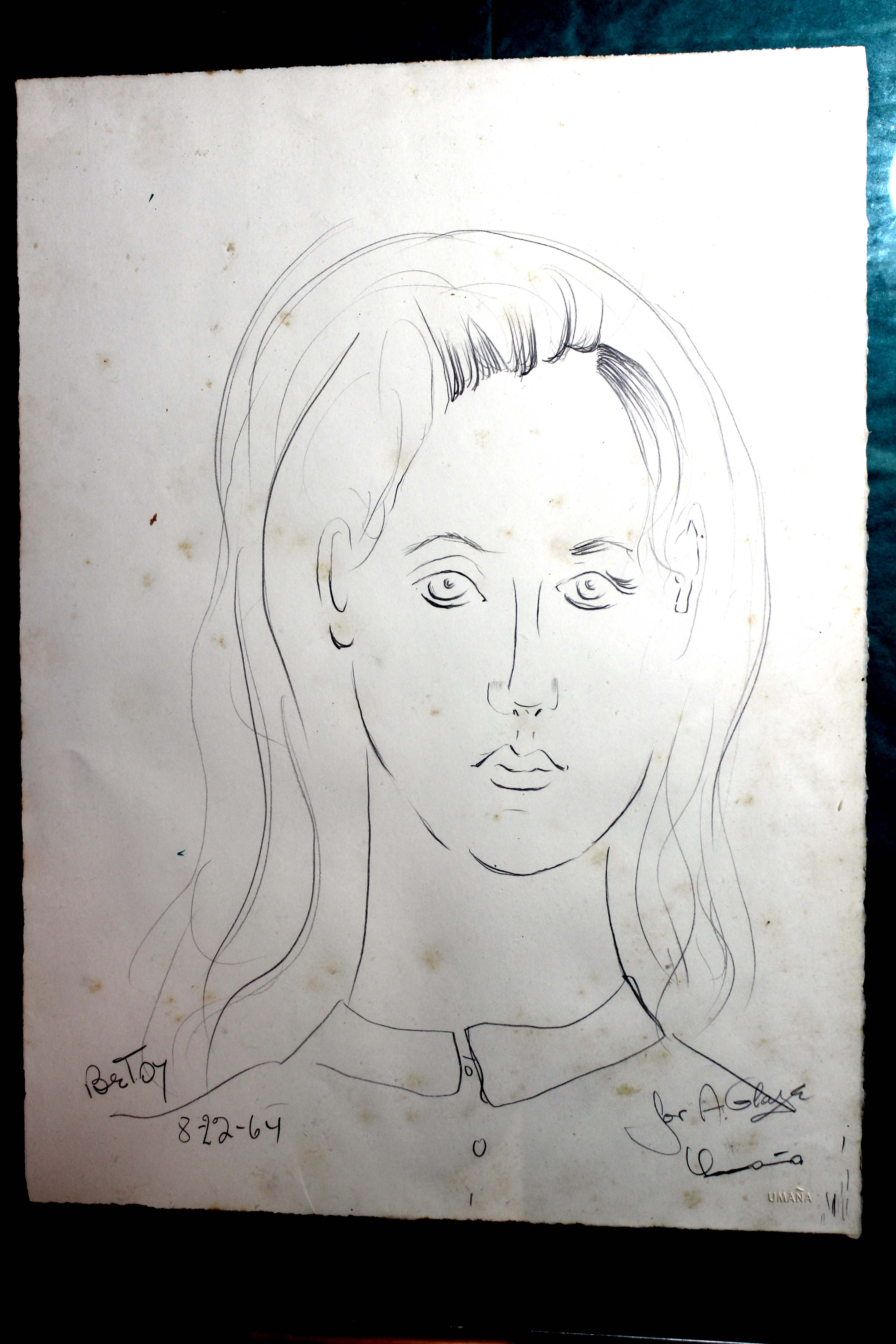 Umana's portrait of Betsy